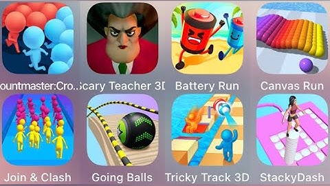Count Masters,Scary Teacher 3D,Canvas Run,Stacky Dash,Going Balls,Tricky Track 3D,Battery Run 3D