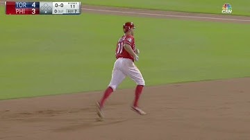 TOR@PHI: Bourjos crushes a two-run shot to left