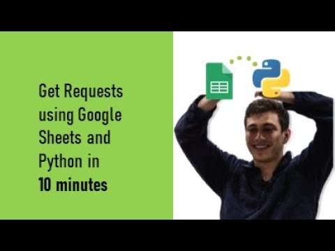 Create an API in Google Sheets and Python! - YouTube