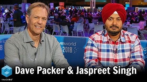 Jaspreet Singh & Dave Packer, Druva | VMworld 2018