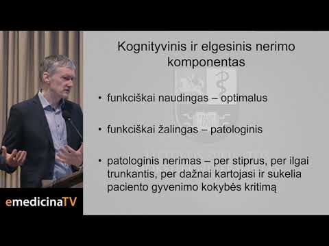 Nerimo sutrikimai somatinėje medicinoje: pasireiškimai, diferencinė diagnostika, gydymo taktika