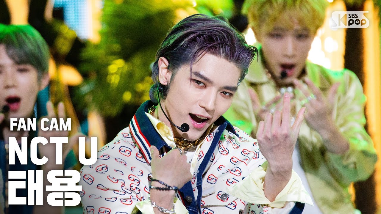 [안방1열 직캠4K] 엔시티 유 태용 'Make A Wish' (NCT U TAEYONG FanCam)│@SBS Inkigayo_2020.10.18