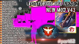 UPDATE FREE FIRE V1. 39.2 NEW MOD 43|WallHackLite|BigRockMod|Funiture|AimBot&More#Part62|FFINDO screenshot 1