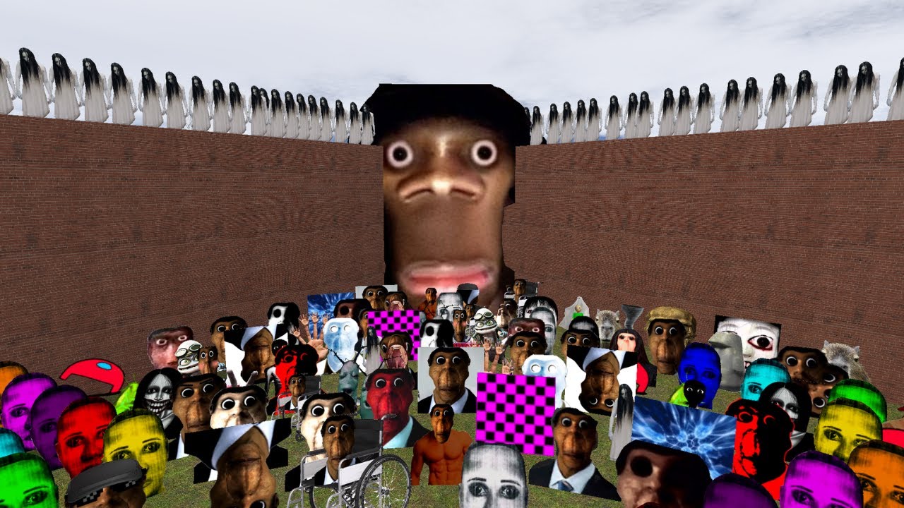 UNLIMITED KAYAKO OBUNGA SELENE DELGADO AND BIG HI MY NAME IS AUUGHH IN BIG MAZE 