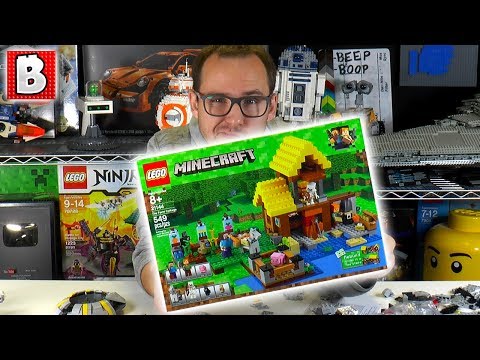 LIVE: LEGO Minecraft 21144 The Farm Cottage!  | Brick Vault Stream - LIVE: LEGO Minecraft 21144 The Farm Cottage!  | Brick Vault Stream