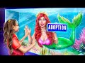 How to Become a Mermaid! I Was Adopted by Mermaid Family!