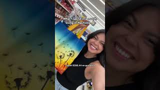 What I Spend In A Month Living In Nashville