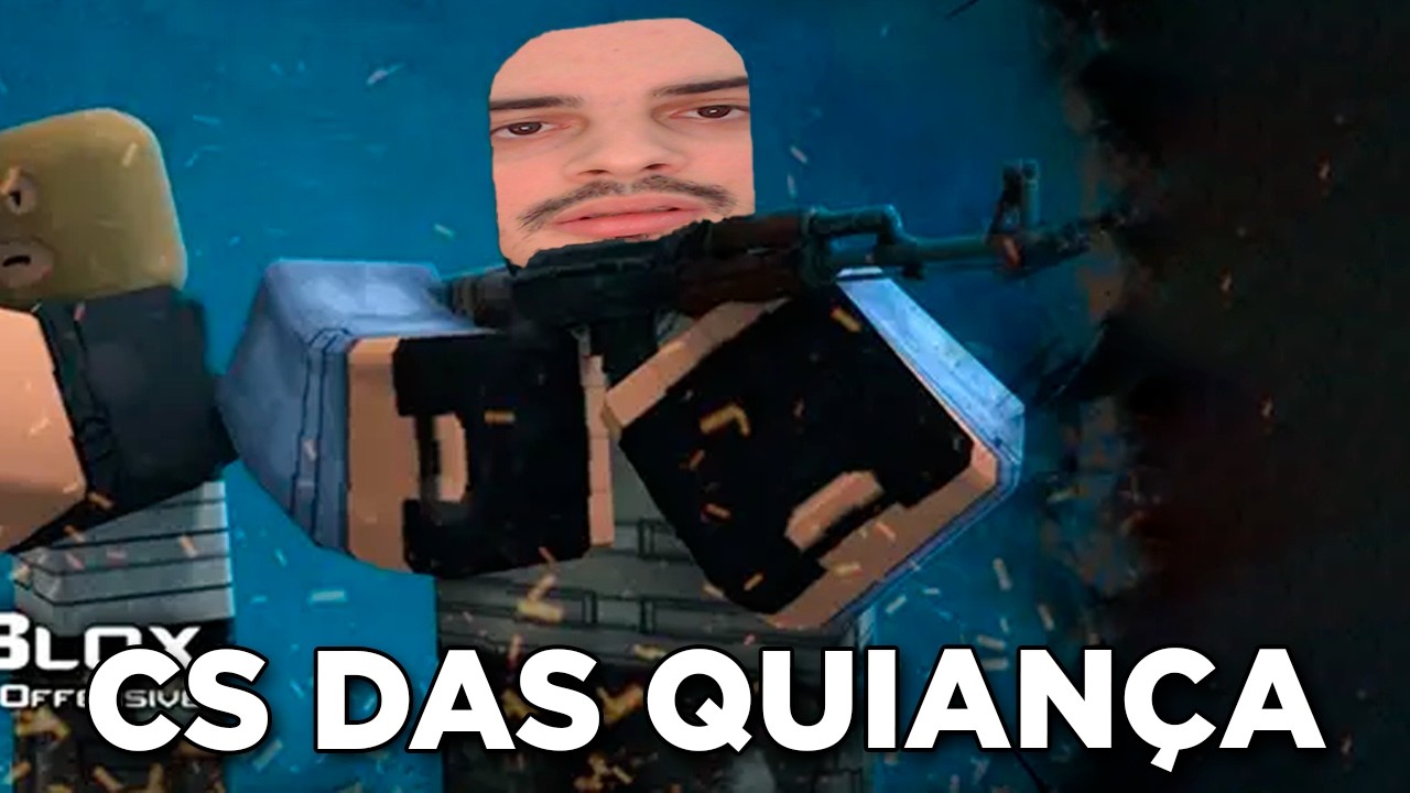 Literalmente só CS (mas é Roblox) | Cortes do Zaquel