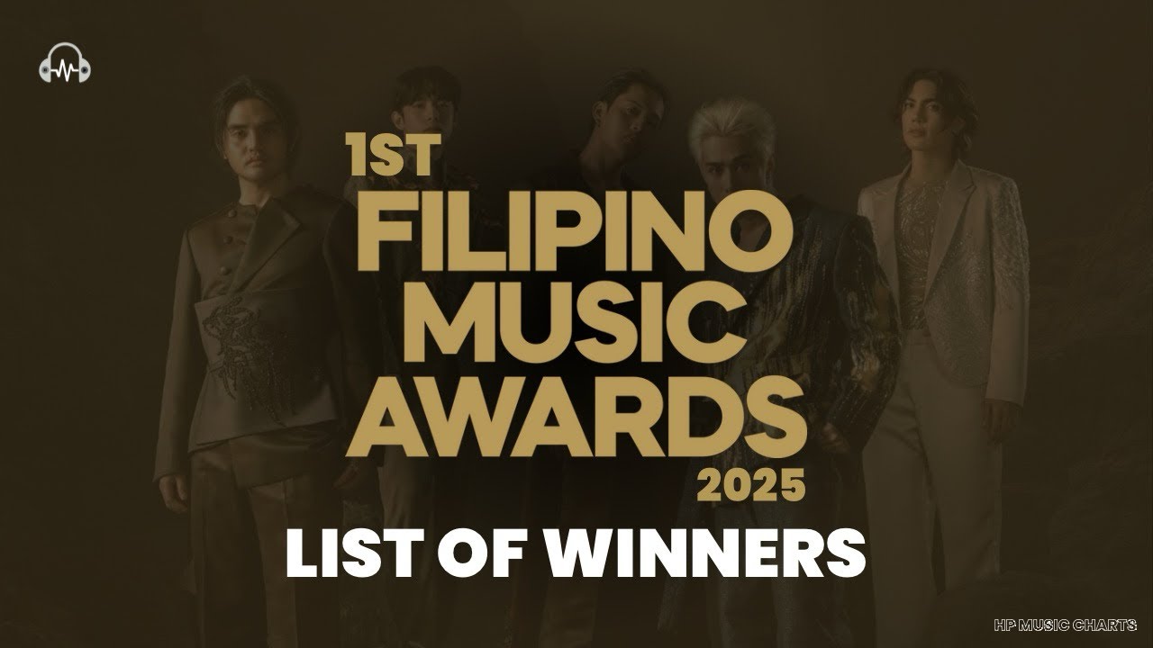 1st Filipino Music Awards 2025 - List of Winners