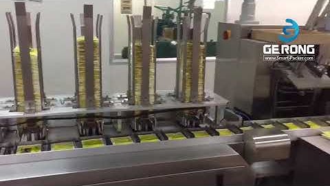 Mask bag counting feeding horizontal type automatic cartoning machine face mask cartoning encasing l