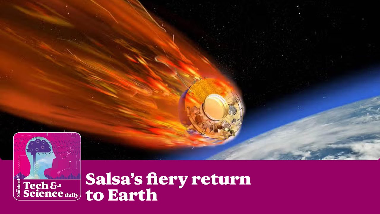 European satellite’s fiery return to Earth …Tech & Science Daily podcast