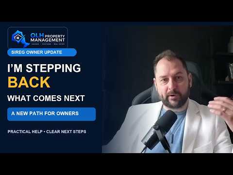 SIREG Owners: Why I’m Stepping Back—and What Comes Next for Your Rental Unit