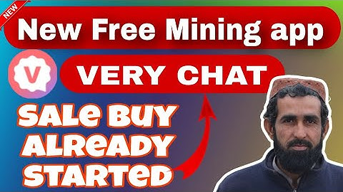 Very Chat New Free Mining App | Sale Buy Already Started | Free Crypto Mining 2025