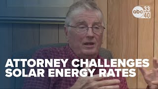 Attorney challenges Alabama Power and Public Service Commission over solar energy rates