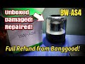 BlitzWolf BW-AS4 // Repair and Review (received a damaged item and Banggood sent me a full refund!)