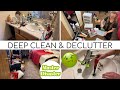 DEEP CLEAN AND DECLUTTER 🤢 DISGUSTING SINK & BATHTUB 🤢 BATHROOM ORGANIZATION & MASTER BEDROOM CLEAN