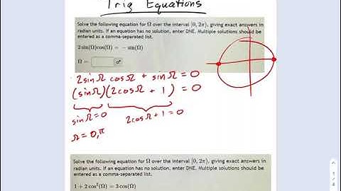 SM3.10.13 - Intro Solving Trig Equations