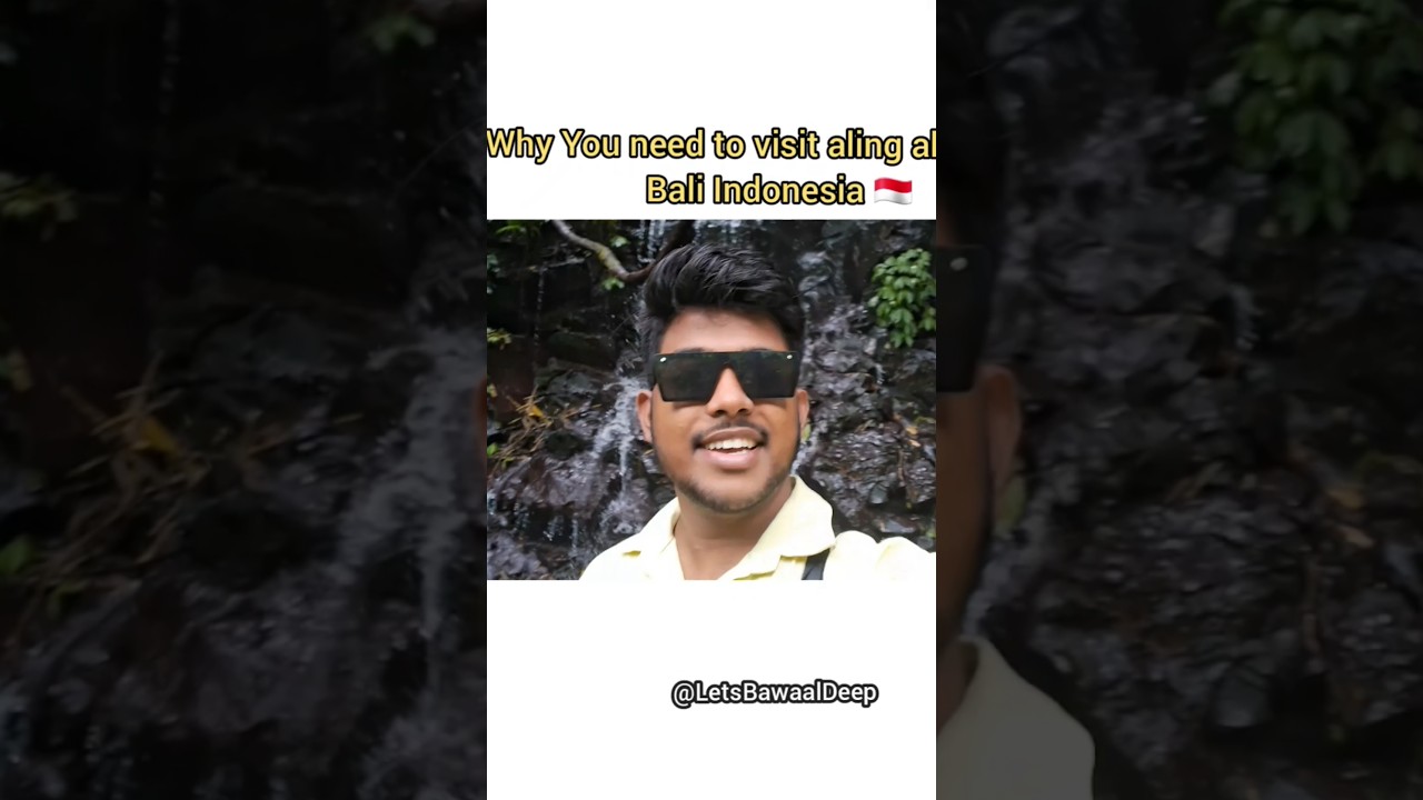 why you need to visit aling aling Waterfalls,  Bali  