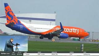 Super Colourful Sun Country Boeing 737 Taxi &amp; Takeoff | Plane Spotting Toronto Pearson YYZ