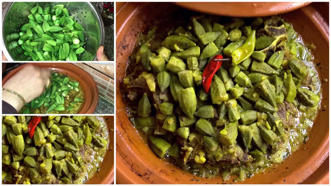 طاجين الملوخية-طريقتي في تحضير طاجين مغربي باللحم والملوخية -وجبة غذاء رائعة ولذيذة-tajine marocain