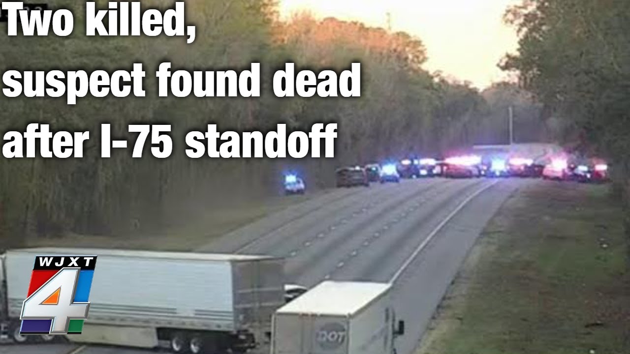 Two women killed, suspect found dead following standoff on I-75 - YouTube