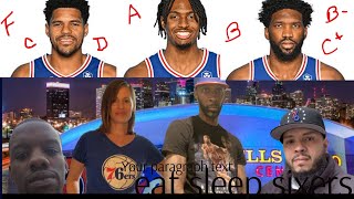 End of season Sixers report card podcast.