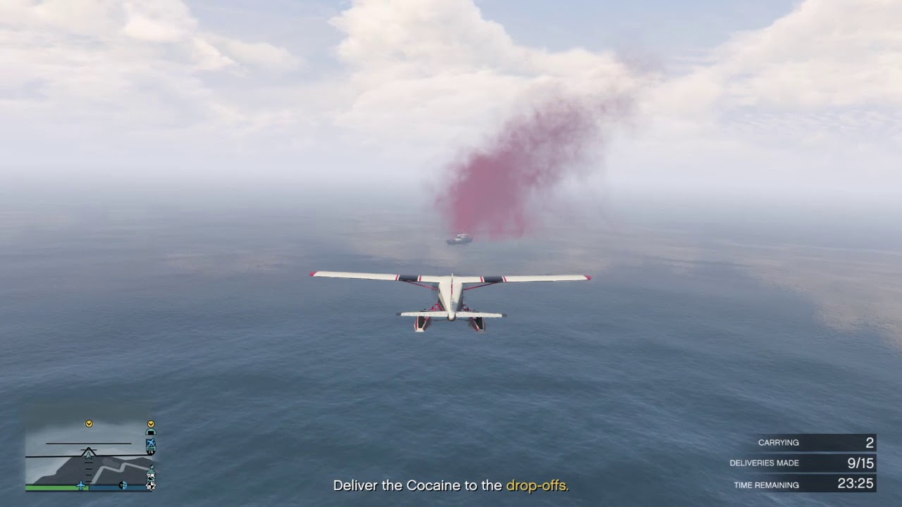 GTA 5 Online Yacht defence during Sale YouTube