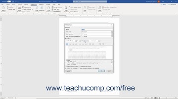 Word 2019 and 365 Tutorial Customizing a Table of Contents Microsoft Training