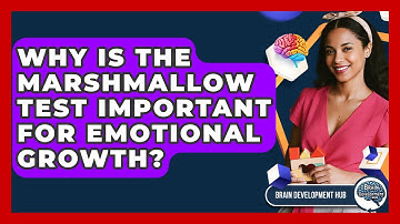 Why Is The Marshmallow Test Important For Emotional Growth? - Brain Development Hub
