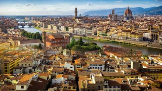 Florence County Of Cityscape | Arno River In Florence County | Florence Ponte Vecchio Bridge