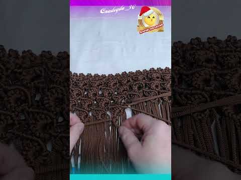 Как я это делаю #макраме #накидка #ручнаяработа