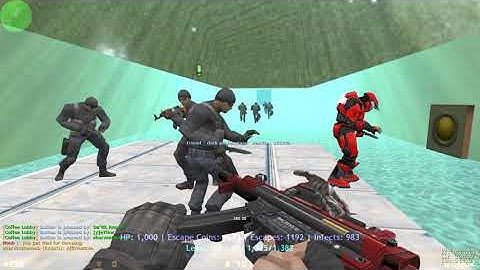 COUNTER STRIKE ZOMBIE ESCAPE MOD MAP ze_coffeelobby_stunt_v1 (Server Coffee Lobby)