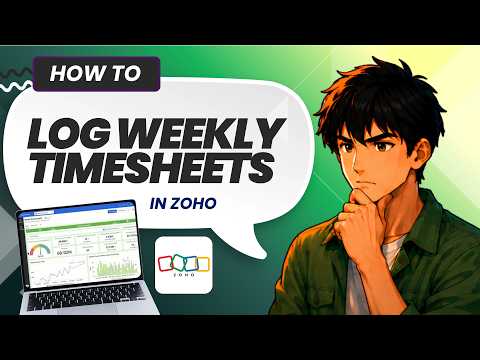 How to Log Weekly Timesheets in Zoho Books Full Guide 2026 (Easy Guide)
