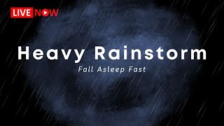 99% Instantly Fall Asleep With Rain And Thunder Sounds For Sleeping - Sound Sleeping At Night