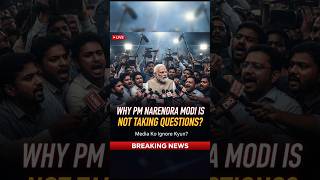 WHY does PM Modi avoid unscripted questions? #Shorts #PMModi #Adani
