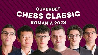 2023 Superbet Chess Classic: Round 1 | #GrandChessTour