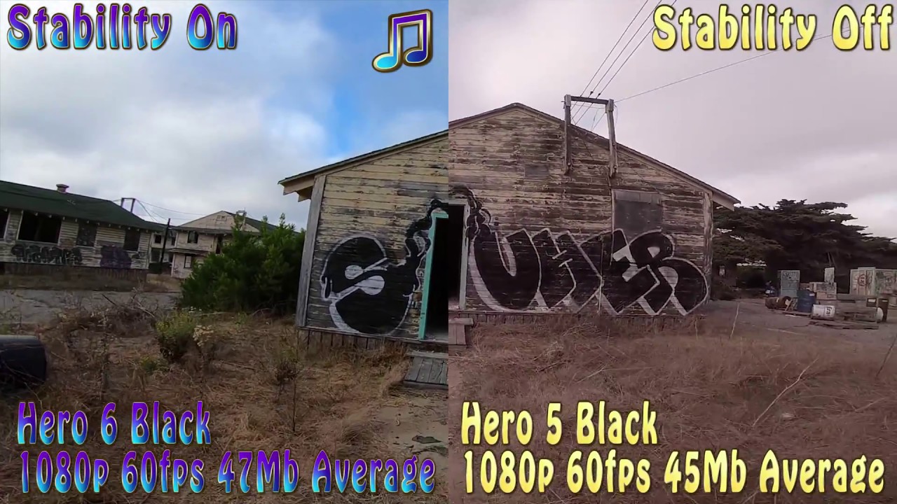 AV Comparison - GoPro Hero 6 Black vs 5 - Part 1 - 4k 60fps