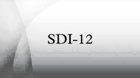 SDI-12