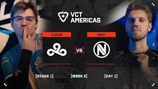 C9 vs ENVY - VCT Americas Stage 1 - Week 2 Day 1