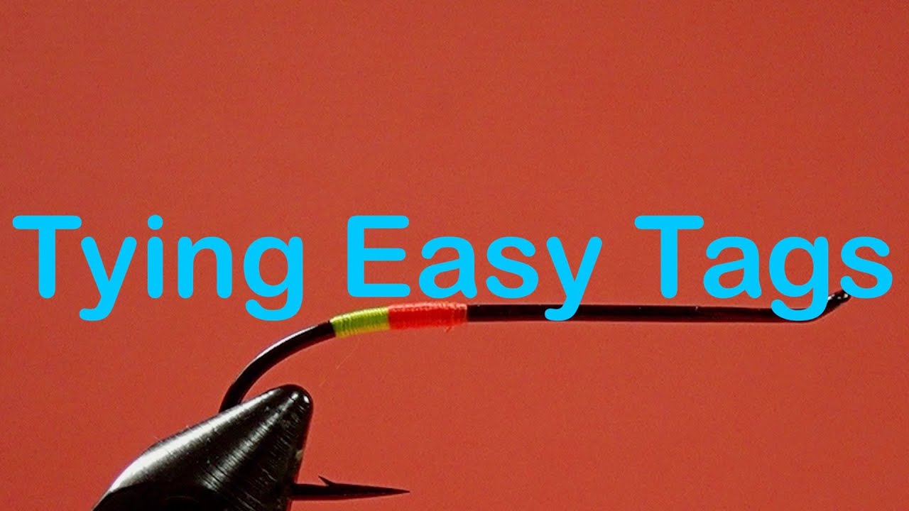 Beginner's Fly Tying Series: Tricks & Troubles: Tying Easy Tags - YouTube
