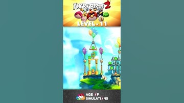 Angry Birds 2 - Levels 11 [King Pig Boss] (iOS, Android)