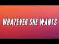 Bryson Tiller Whatever She Wants CLEAN Lyrics Bryson Tiller Whatever She Wants CLEAN Lyrics