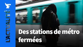 Grève du 19 janvier: pourquoi des stations de métro sont-elles fermées?