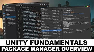 Unity3d Editor Tutorial - Package Manager Overview, usage, and understanding the manifest.json