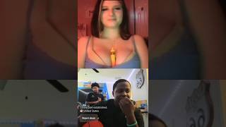 Go watch the full video! #funnymoments #jaybizzy #ometv #omegle #publicreaction #youtubeshorts #joke