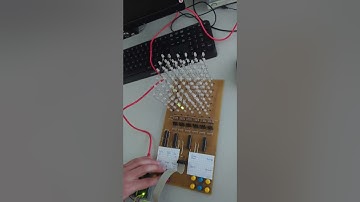 3D Snake Game in 6x6x6 LED Cube