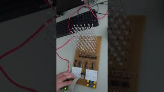 3D Snake Game in 6x6x6 LED Cube