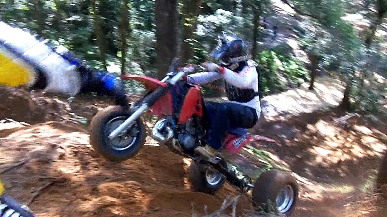 ATC250R, Banshee, ATC500R, Tecate 500 Hill climbing in old phosphate pits. Florida Hillclimbs