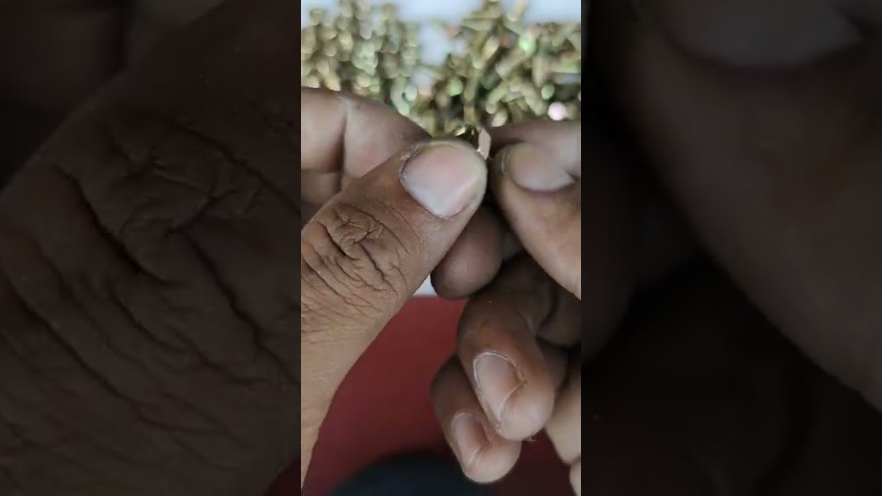 Baut Mur Kuning Hexagonal 6x15mm