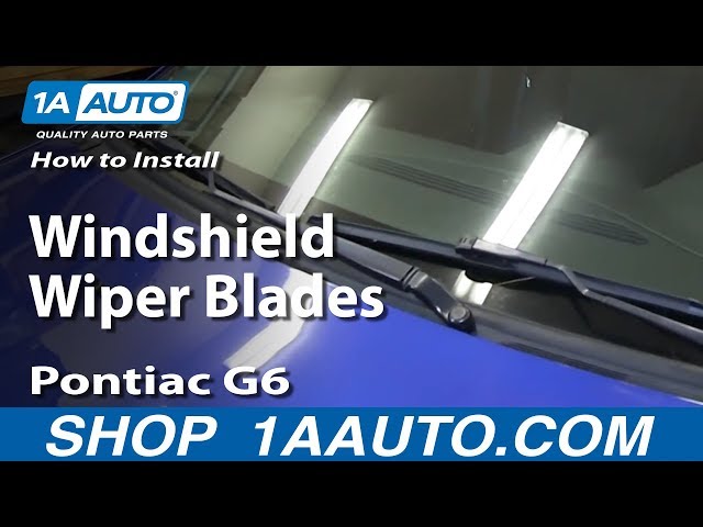 2007 pontiac g6 wiper blades